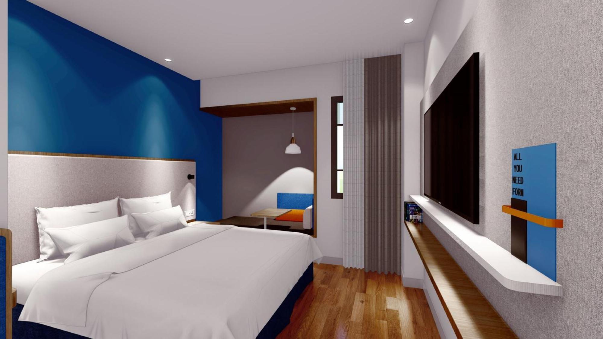 Holiday Inn Express Shanghai Pudong Airport By Ihg Exterior foto